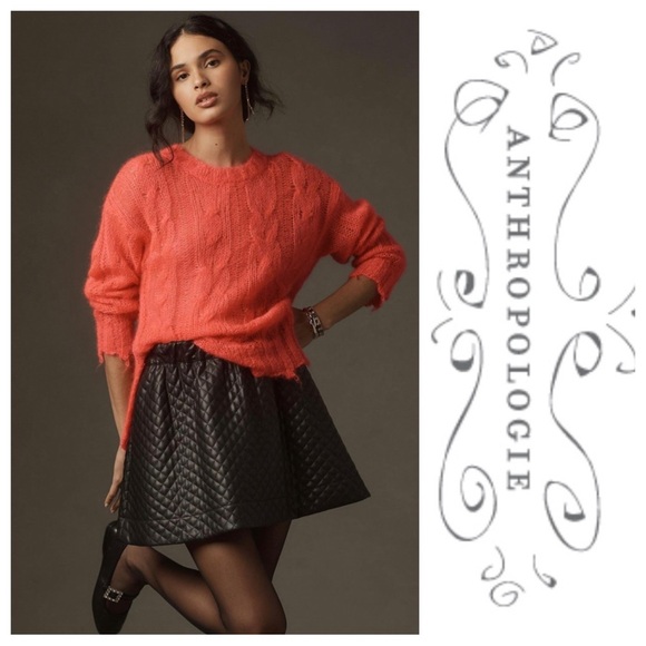 Anthropologie Sweaters - NWT The Posey Stitchy Distressed Sweater